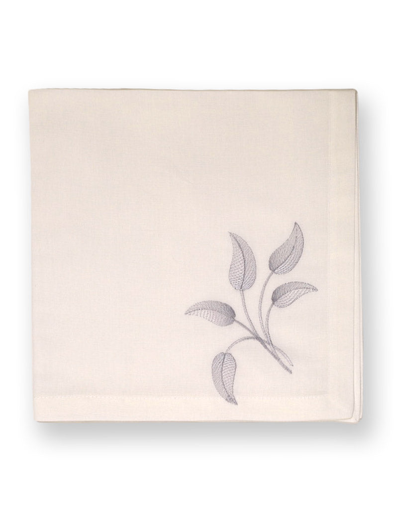 Serviette de table ARCADIE / ARGENT