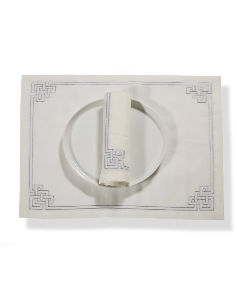 Placemat LUNCH N°3 / SILVER