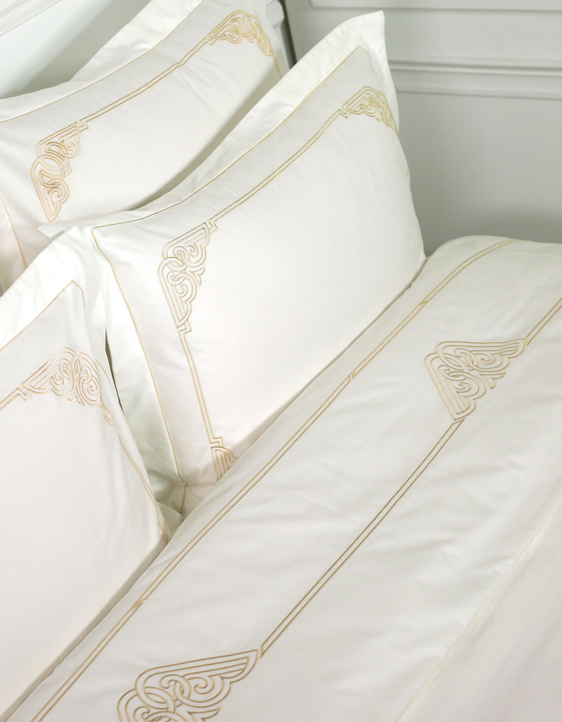 Drap plat ART DECO / GOLD
