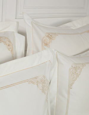 Square pillowcase ART DECO / GOLD