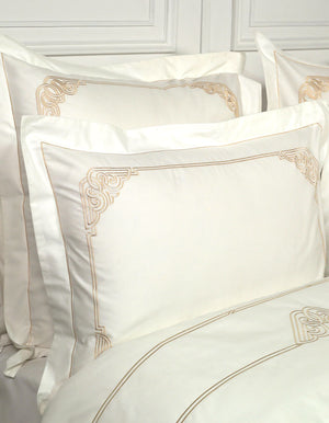 Rectangular pillowcase ART DECO / GOLD