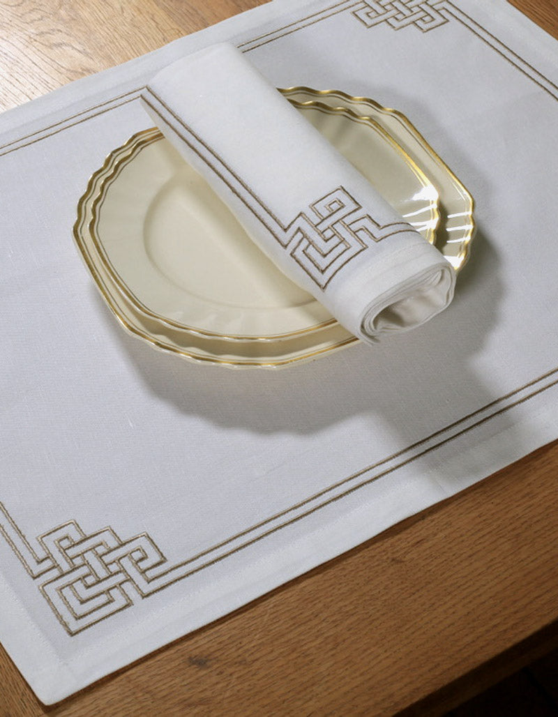 Serviette de table DEJEUNER N°3 / BRONZE