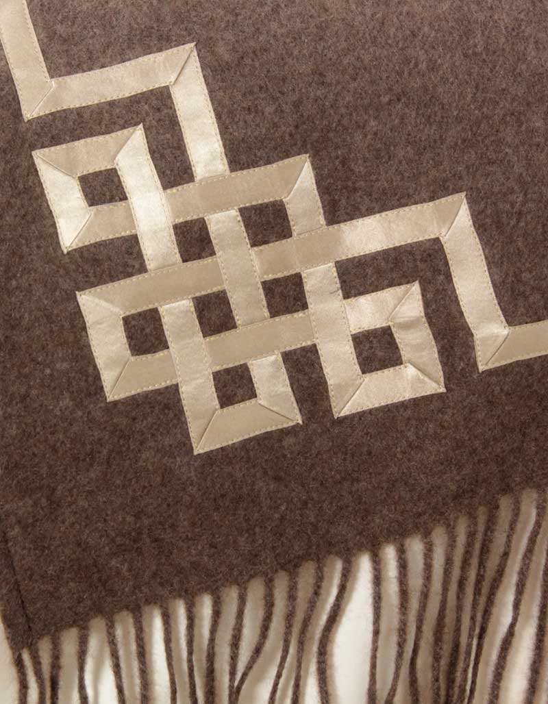 Bed runner TAUPE N°24
