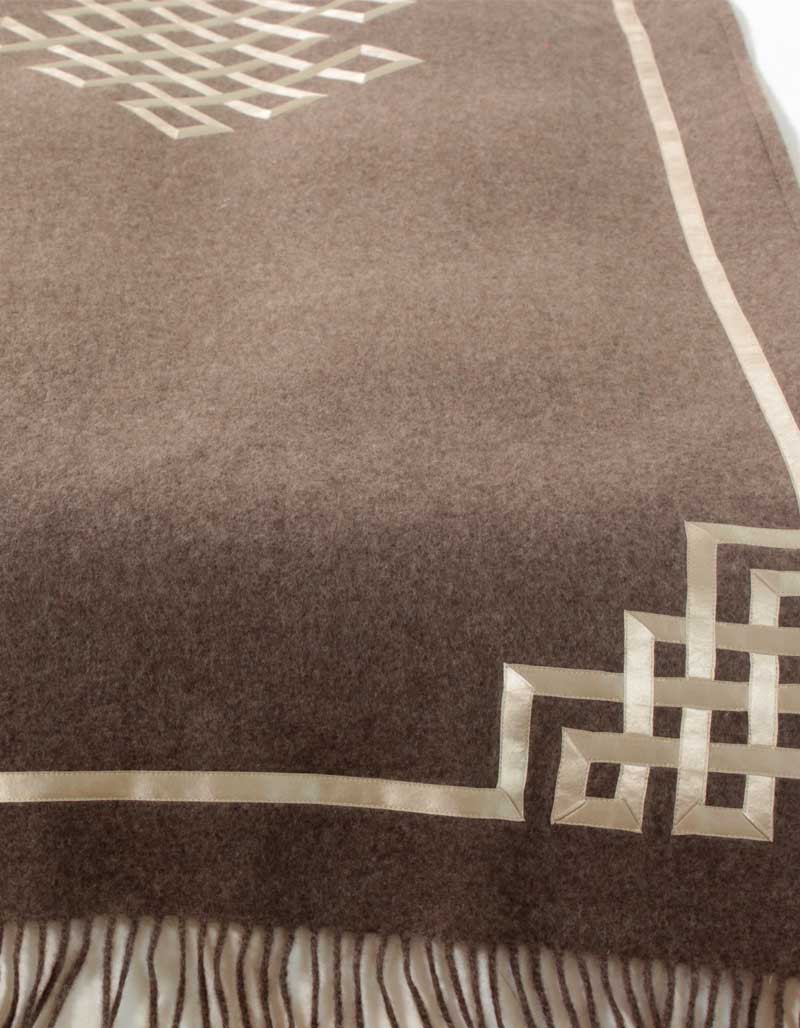 Bed runner TAUPE N°24