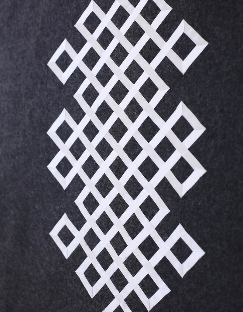 Chemin de lit ANTHRACITE N°19