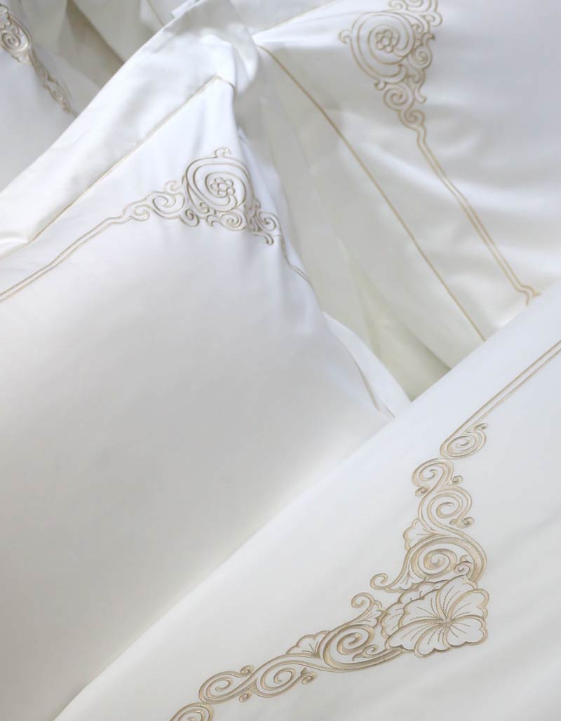 Flat sheet FLORALIE / GOLD