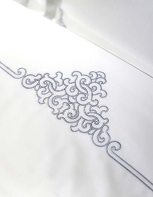 Duvet cover TAMIR / SILVER