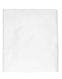 Drap plat ART DECO / BLANC