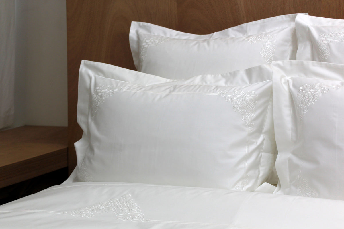 Rectangular pillowcase NAADAM / WHITE